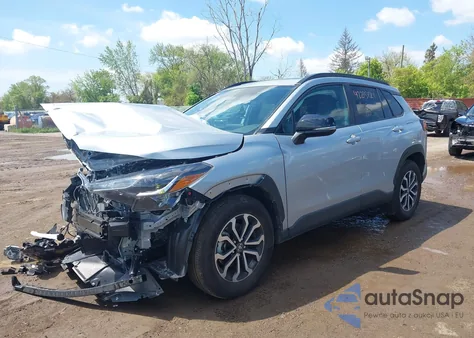 2025 Toyota Corolla Cross Hybrid Se из США, поврежденный, VIN 7MUFBABG5SV072354